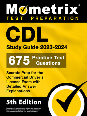 cover image of CDL Study Guide 2023-2024